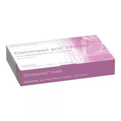 Clotrimazole ACIS 3 pack combiné, 1 pc