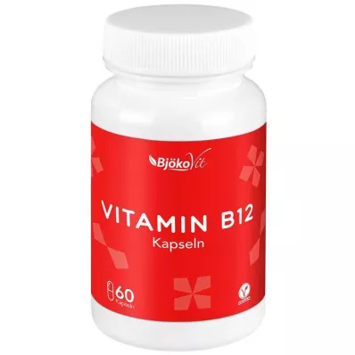 VITAMIN B12 VEGAN Gélules de 1000 µg de méthylcobalamine, 60 gélules