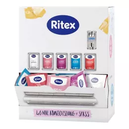 RITEX Distributeur de préservatifs, grand emballage, 40 pièces