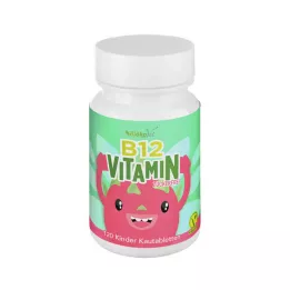 VITAMIN B12 KINDER Comprimés à mâcher végétaliens, 120 pc