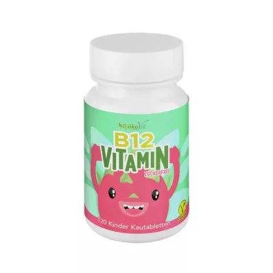 VITAMIN B12 KINDER Comprimés à mâcher végétaliens, 120 pc