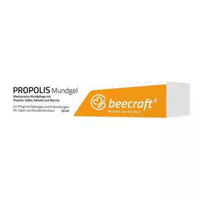 BEECRAFT Gel buccal à la propolis, 20 ml BEECRAFT Gel buccal à la propolis, 20 ml