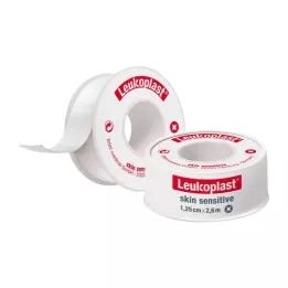 LEUKOPLAST Skin Sensitive 1,25 cmx2,6 m avec protection, 1 pc