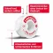 LEUKOPLAST Skin Sensitive 2,5 cmx2,6 m avec protection, 1 pc