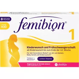 FEMIBION 1 Comprimés à base diode pour le désir denfant et la grossesse précoce, 60 comprimés