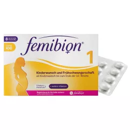FEMIBION 1 Comprimés à base diode pour le désir denfant et la grossesse précoce, 60 comprimés