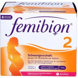 FEMIBION 2 Pack combiné grossesse, 2X56 pces