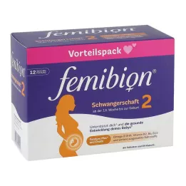FEMIBION 2 Pack combiné grossesse, 2X84 pcs