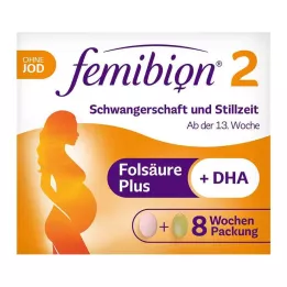 [2 grossesse+Allaitement sans iode, 2X60 pcs