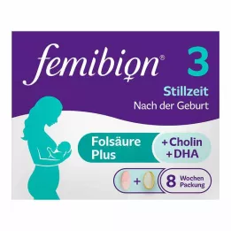 FEMIBION 3 Paquet combiné pour lallaitement, 2X56 pces