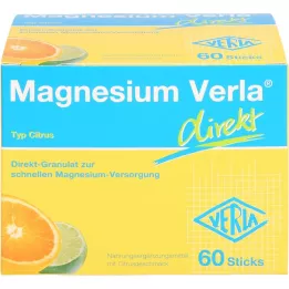 MAGNESIUM VERLA Granulés directs Citrus, 60 pces