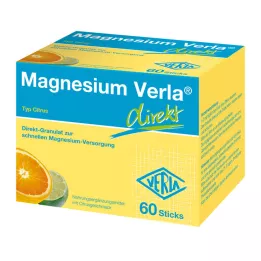 MAGNESIUM VERLA Granulés directs Citrus, 60 pces