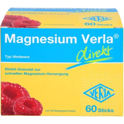 MAGNESIUM VERLA granulés directs framboise, 60 pces