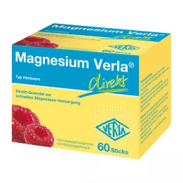 MAGNESIUM VERLA granulés directs framboise, 60 pces