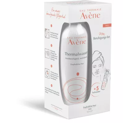 AVENE Eau thermale en spray 150ml+5 masques en tissu, 1 P