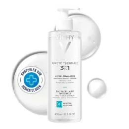 VICHY PURETE Fluide micellaire minéral sensoriel Thermale, 400 ml