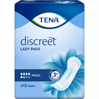 TENA LADY Protections Discreet maxi, 12 pièces