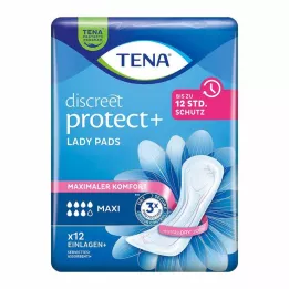 TENA LADY Protections Discreet maxi, 12 pièces
