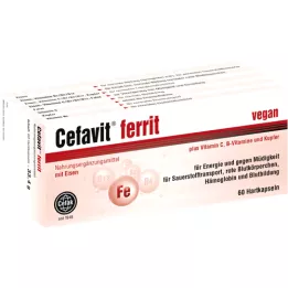 CEFAVIT ferrite gélules, 60 gélules
