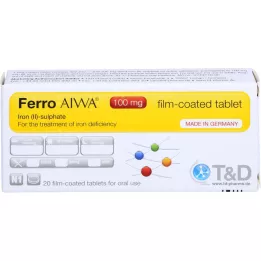 FERRO AIWA 100 mg Comprimés pelliculés, 20 pces