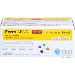 FERRO AIWA 100 mg Comprimés pelliculés, 50 pc