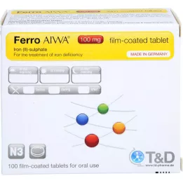 FERRO AIWA 100 mg Comprimés pelliculés, 100 pcs