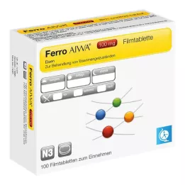 FERRO AIWA 100 mg Comprimés pelliculés, 100 pcs