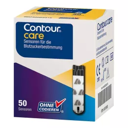 CONTOUR Capteurs Care, 50 pièces