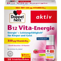 DOPPELHERZ Ampoules buvables B12 Vita-Energie, 30 pièces