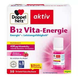 DOPPELHERZ Ampoules buvables B12 Vita-Energie, 30 pièces