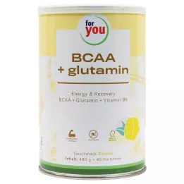 FOR YOU BCAA+glutamin Energy &amp; Recovery Citron, 480 g
