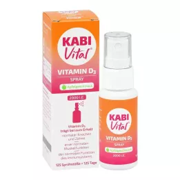 KABIVITAL 2.000 U.I. D3 en spray, goût pomme, 25 ml