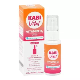 KABIVITAL 2.000 UI de D3 en spray, goût menthe, 25 ml