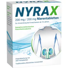 NYRAX 200 mg/200 mg Comprimés rénaux, 200 comprimés