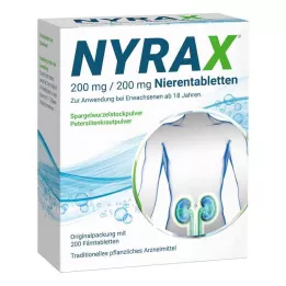 NYRAX 200 mg/200 mg Comprimés rénaux, 200 comprimés