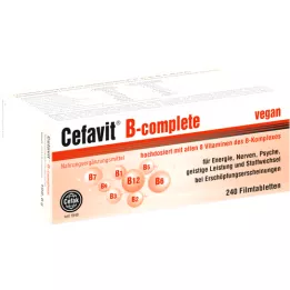 CEFAVIT B-complete comprimés pelliculés, 240 comprimés