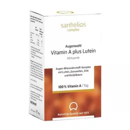SANHELIOS Gélules de vitamine A et lutéine pour le bien-être des yeux, 60 gélules