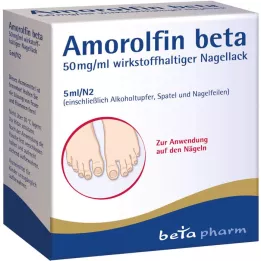 AMOROLFIN beta 50 mg/ml vernis à ongles, 5 ml