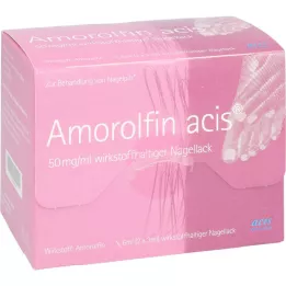 AMOROLFIN acis 50 mg/ml vernis à ongles contenant du principe actif, 6 ml