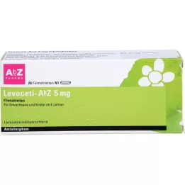 LEVOCETI-AbZ 5 mg comprimés pelliculés, 20 pc