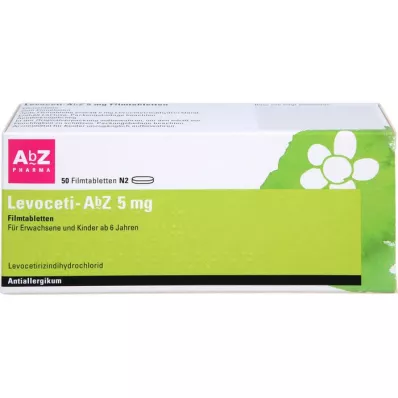 LEVOCETI-AbZ 5 mg comprimés pelliculés, 50 pc