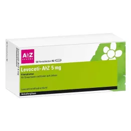 LEVOCETI-AbZ 5 mg comprimés pelliculés, 50 pc