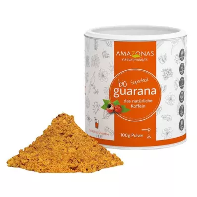 GUARANA BIO Poudre pure, 100 g