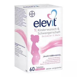 ELEVIT 1 Désir denfant &amp; Comprimés pour la grossesse, 1X60 St