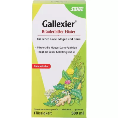 GALLEXIER Elixir aux herbes Salus Flü.z.E., 500 ml