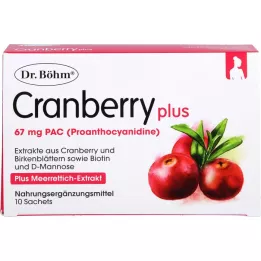 DR.BÖHM Granulés de cranberry plus, 10 pcs