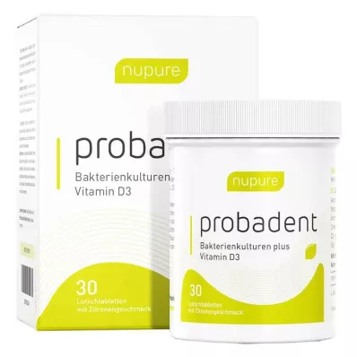 NUPURE probadent Probiotiques contre la mauvaise haleine, 30 pcs