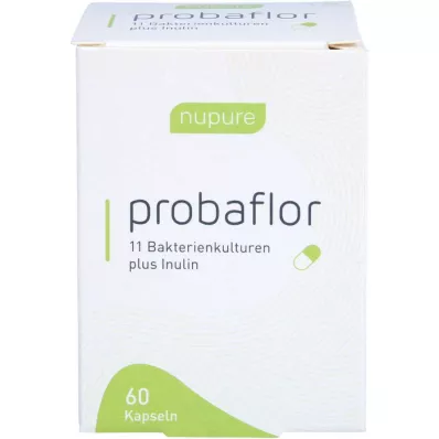 NUPURE probaflor Probiotiques pour lassainissement de lintestin, 60 cps