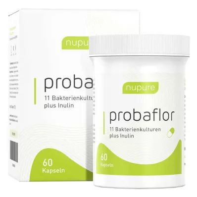NUPURE probaflor Probiotiques pour lassainissement de lintestin, 60 cps