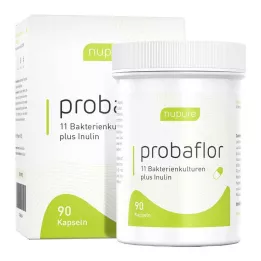 NUPURE probaflor Probiotiques pour lassainissement de lintestin, 90 cps